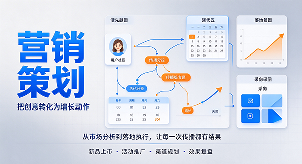 禹王台区营销策划